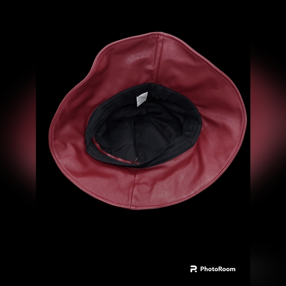 Ophelia Roe Women's Burgundy Bucket Hat NWT - Picture 5 of 9